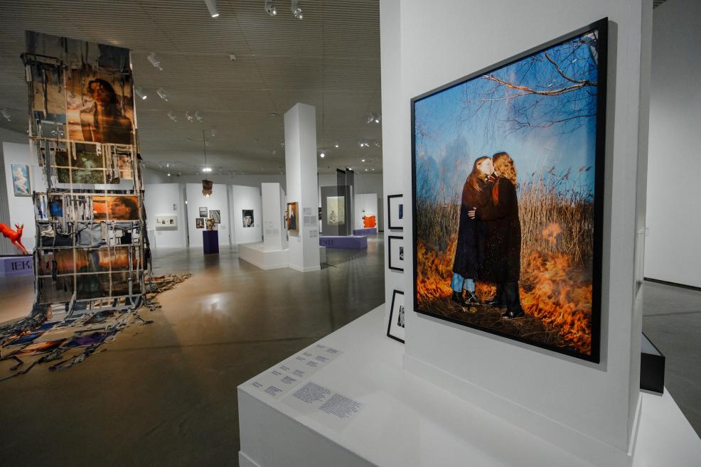 View from the exhibition. Photo:&nbsp;Kaspars Teilāns