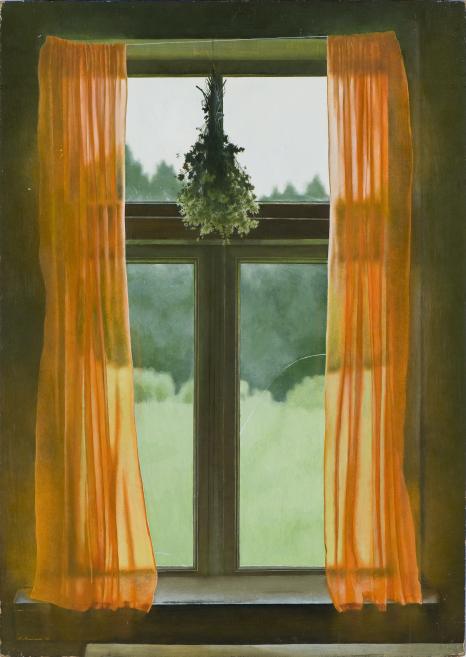 Līga Purmale. Window. 1978.&nbsp;Collection of the Latvian National Museum of Art