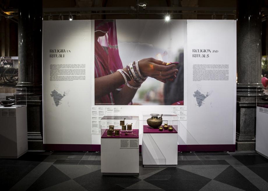 The exhibition "India &ndash; The Land of Tradition". Photo:&nbsp;Inga Baltā