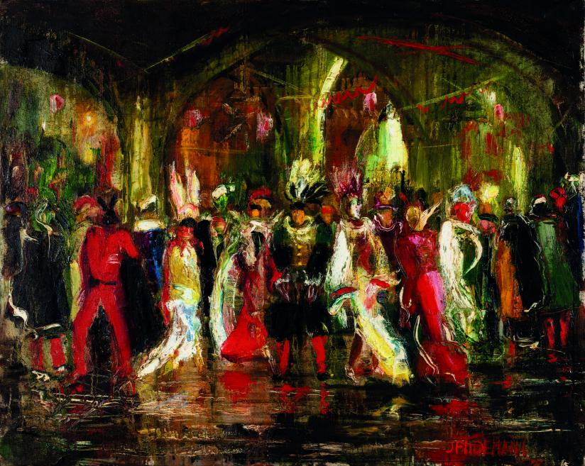 Jānis Tīdemanis. Carnival. 1930s. Collection of Malm&ouml; Konstmuseum. Photo: Helene Toresdotter