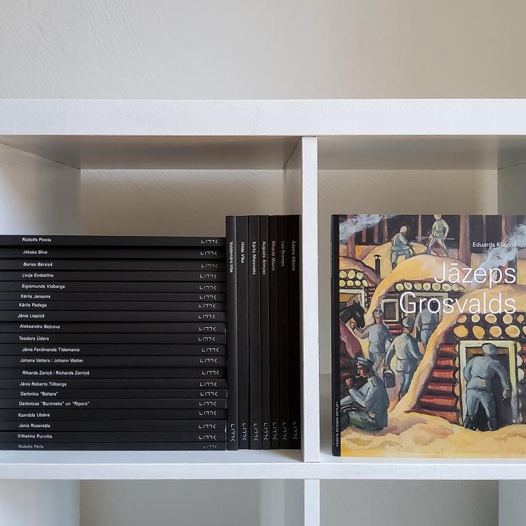 Izdevniecības “Neputns” sērijā “Latvijas mākslas klasika” izdota Eduarda Kļaviņa grāmata par gleznotāju Jāzepu Grosvaldu