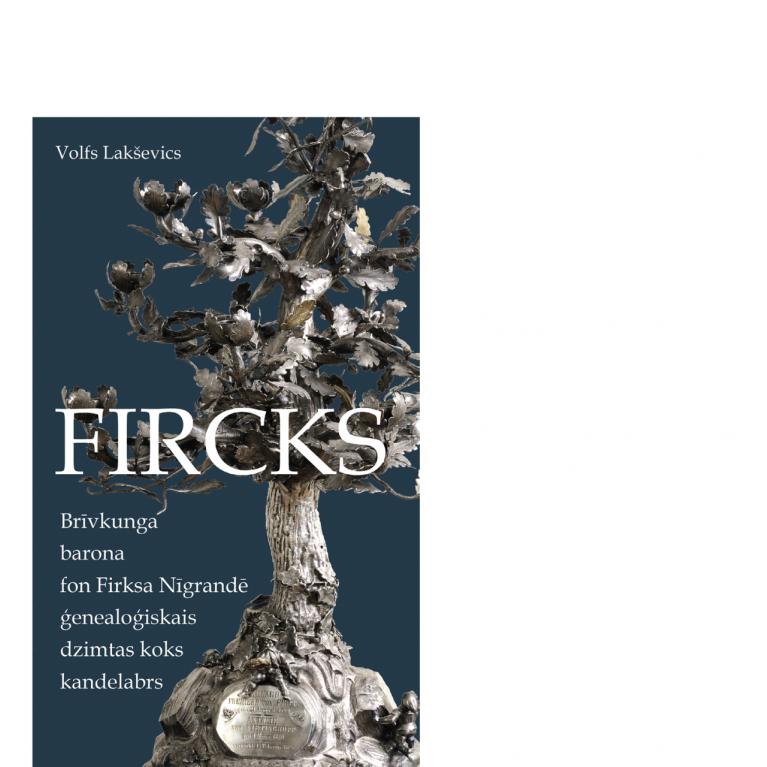 Fircks. Genealogical Family Tree Candelabra of Baron Eduard von Fircks on Niegranden