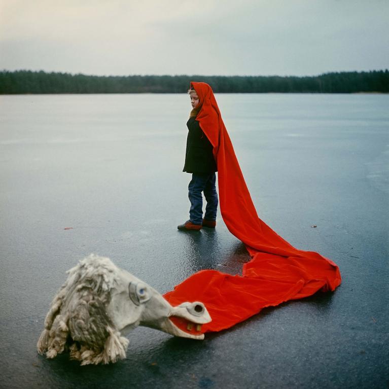 Gunārs Binde. Ugunsrijējs. 1976. Arhīva papīrs, tintes druka. Foto: Gunārs Binde